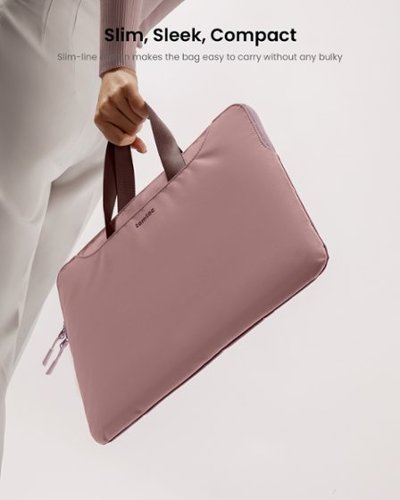 tomtoc TheHer-A21 14-inch Slim Laptop Handbag Sleeve for 14 inch MacBook Pro, 13 MacBook Air & Pro, Microsoft Surface Laptop - Raspberry GLOBAL SHIPPING