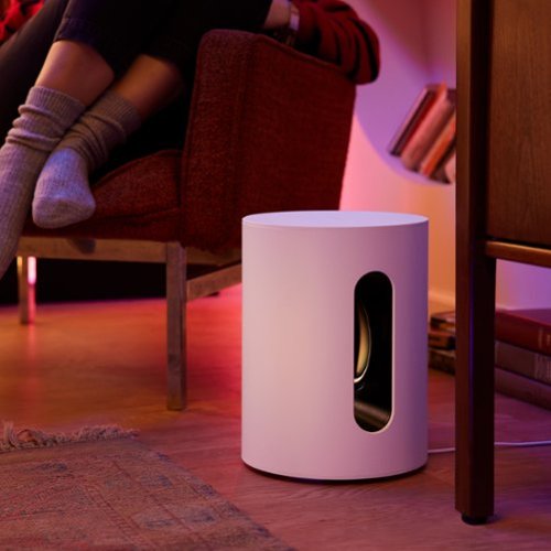 Sonos Sub Mini Wireless Subwoofer White SUBM1US1 - Open Box - Best Buy