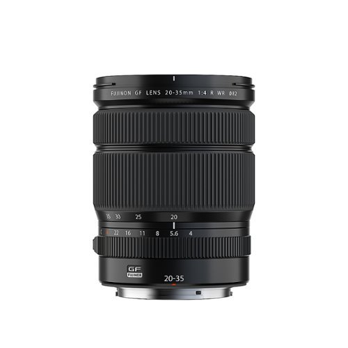 Fujifilm FUJINON GF20-35mmF4 R WR Lens - Black WORLDWIDE DELIVERY