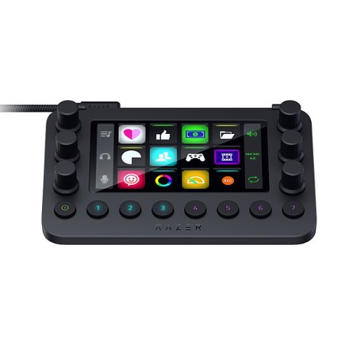 Image of Razer - All-in-One Control Deck For Streaming - Black