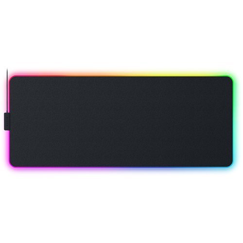 Razer Strider Hybrid Gaming Mouse Pad With Chroma RGB Lighting (XL) - Black INTERNATIONAL SHIPPING
