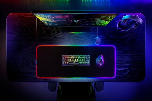 Razer Strider Hybrid Gaming Mouse Pad With Chroma RGB Lighting (XL) - Black HOW TO BUY