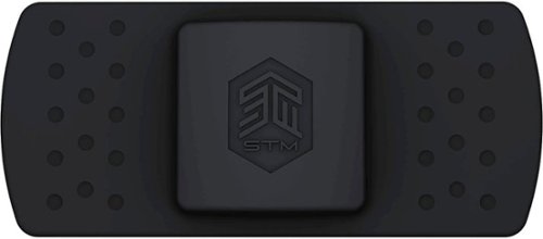 

STM - AirStrip - AirTag Band - 2pk - Black/Grey - Black/Grey