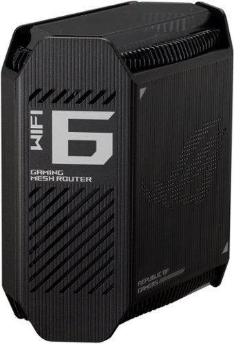 ASUS ROG Rapture GT-6 AX10000 Tri-Band Wi-Fi Router (2-Pack) - Black BUY ONLINE