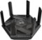 ASUS - RT AXE7800 Tri-Band Wi-Fi Router - Black-Front_Standard