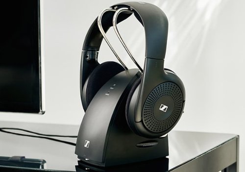 Sennheiser TV Listener RS 120-W Wireless On-Ear Headphones - Black WHERE TO BUY