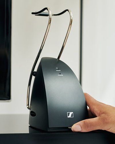 Sennheiser TV Listener RS 120-W Wireless On-Ear Headphones - Black BUY IN SAUDI ARABIA