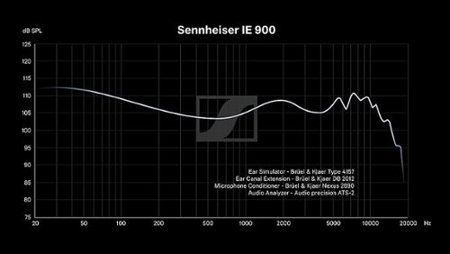Sennheiser IE 900 In-Ear Audiophile Headphones - TrueResponse Transducers with X3R Technology for Balanced Sound - Silver BUY IN QATAR