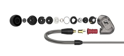Sennheiser Audiophile IE 600 Wired Passive Noise Cancelling In-Ear Earbuds - Gray SHOP ONLINE