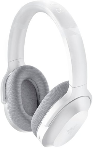 Razer - Barracuda Wireless Stereo Gaming Headset for PC, PS5, PS4, Switch, and Mobile - Mercury White-Front_Standard 