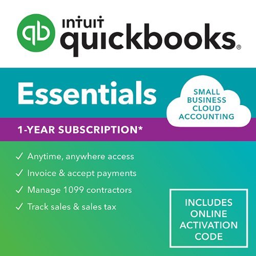 QuickBooks - Online Essentials 2023 (1-Year Subscription) - Windows, Mac OS [Digital]