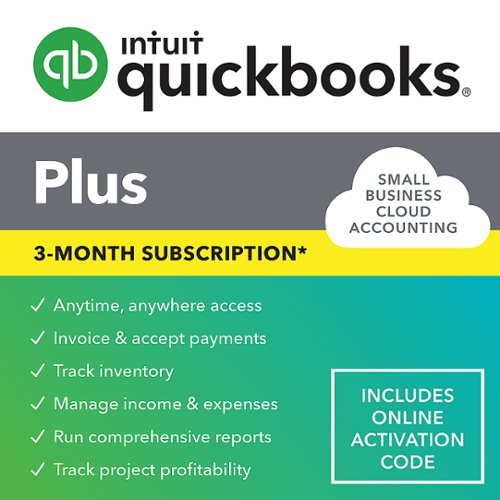 QuickBooks - Online Plus 2023 (3-Month Subscription) - Windows, Mac OS [Digital]