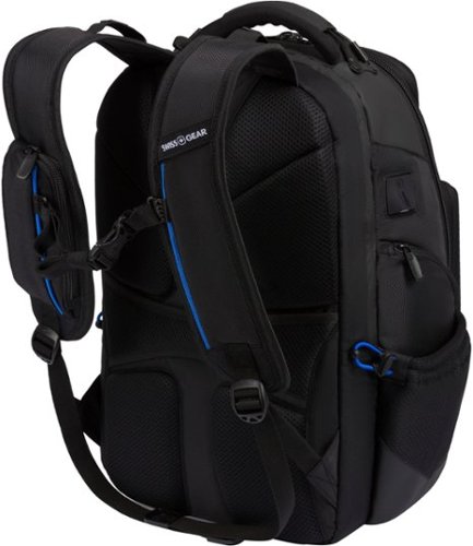 SwissGear Campaign Gamer Backpack fits up to 17.3 laptops - Black GLOBAL SHIPPING