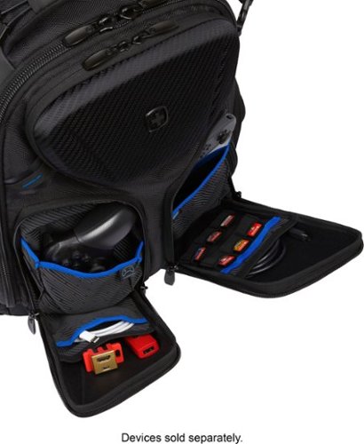 SwissGear Campaign Gamer Backpack fits up to 17.3 laptops - Black BUY IN AUSTRALIA