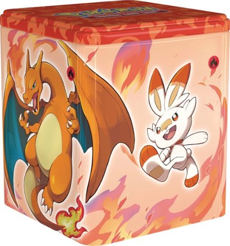 Pokémon - Trading Card Game: Stacking Tin (Fighting/Fire/Darkness) - Styles May Vary