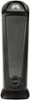 Lasko - 1500-Watt Electric Portable Ceramic Tower Space Heater with Timer and Remote Control - Black-Front_Standard