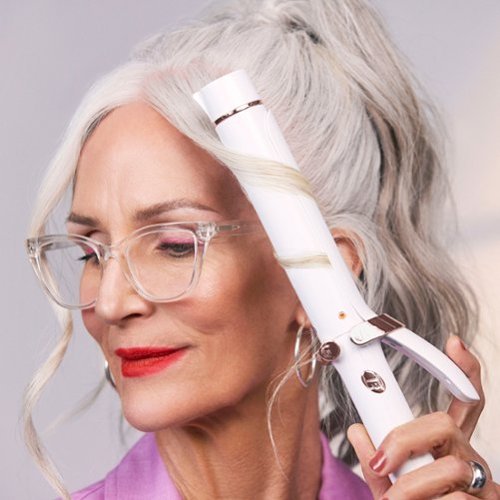 T3 SinglePass Curl 1.25 Ceramic Long Barrel Curling and Wave Iron - White & Rose Gold WHERE TO BUY