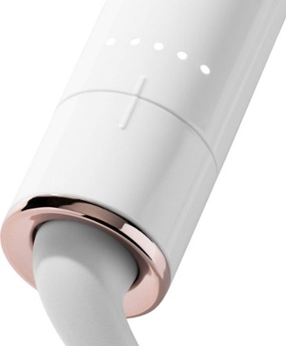 T3 SinglePass Curl 1.25 Ceramic Long Barrel Curling and Wave Iron - White & Rose Gold WORLDWIDE DELIVERY