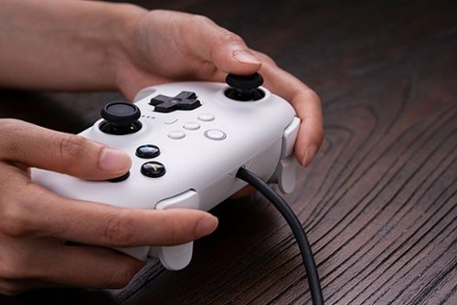 8BitDo Ultimate Wired Controller for PC - White BUY ONLINE