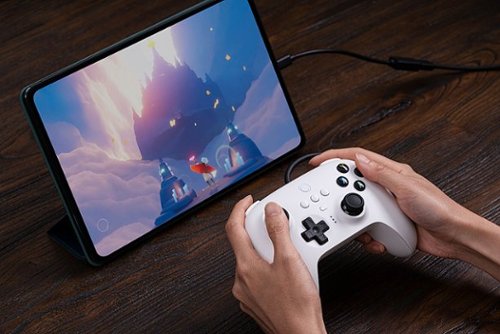 8BitDo Ultimate Wired Controller for PC - White BUY IN MIDDLE EAST