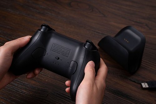8BitDo Ultimate Bluetooth Controller for Switch and Windows with Charging Dock - Black BUY IN UAE