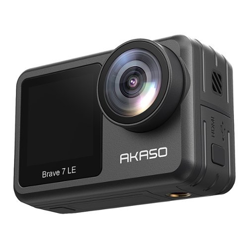AKASO Brave 7 LE SE 4K Waterproof Action Camera with Remote - Black GLOBAL SHIPPING