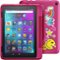 Amazon - Fire HD 8 Kids Pro Ages 6-12 (2022) 8" HD tablet with Wi-Fi 32 GB - Rainbow Universe-Front_Standard