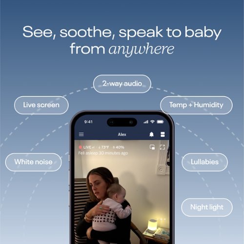 NANIT PRO SMART BABY MONITOR & FLEX STAND - WHITE BUY IN EUROPE