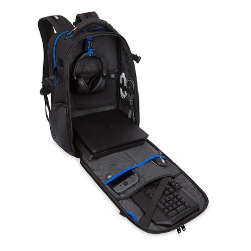 SwissGear Gamer Backpack fits up to 17.3 laptops - Black BUY IN UAE