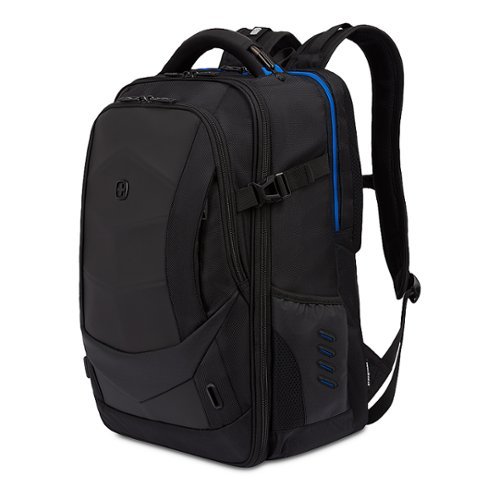 SwissGear Speed-run Gamer Backpack fits up to 17.3 laptops - Black WORLDWIDE DELIVERY