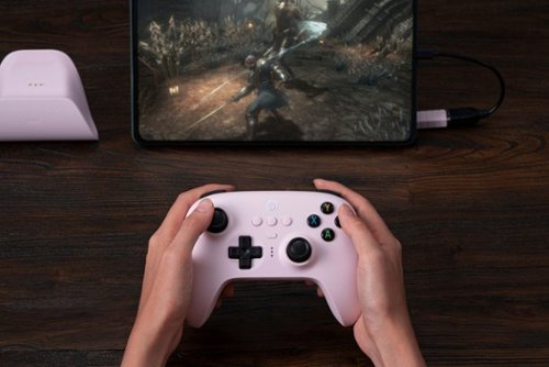 8BitDo Ultimate 2.4G Controller for Windows PCs with Dock - White SHOP ONLINE