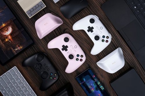 8BitDo Ultimate 2.4G Controller for Windows PCs with Dock - White BUY IN MIDDLE EAST