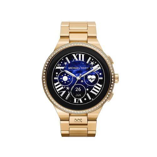 Michael Kors - Gen 6 Camille Gold-Tone Stainless Steel Smartwatch - Gold