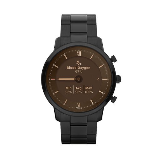 Fossil Neutra Gen 6 Hybrid Smartwatch - Black Stainless Steel WHERE TO BUY