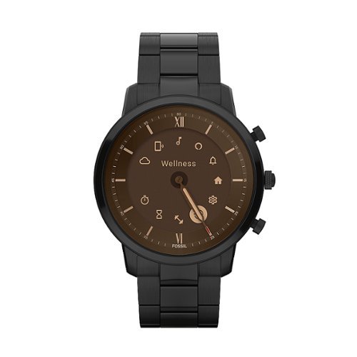 Fossil Neutra Gen 6 Hybrid Smartwatch - Black Stainless Steel SHOP ONLINE