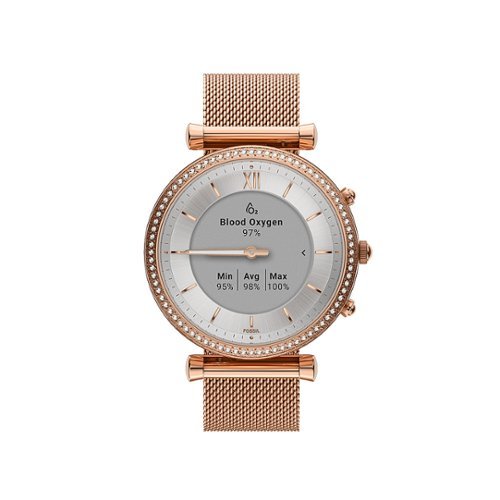 Fossil carlie hybrid store