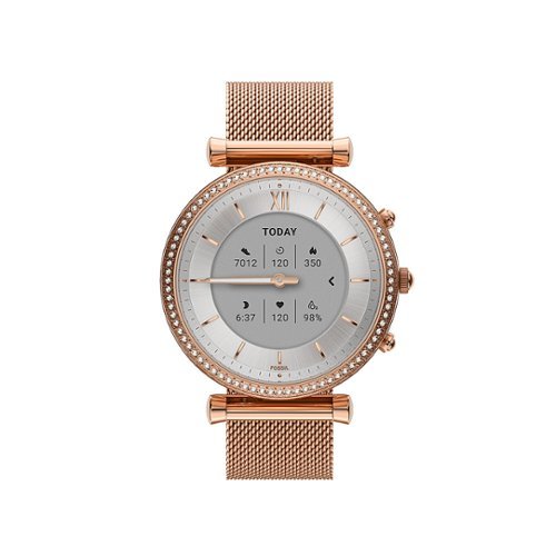 Hybrid smartwatch rose gold hot sale