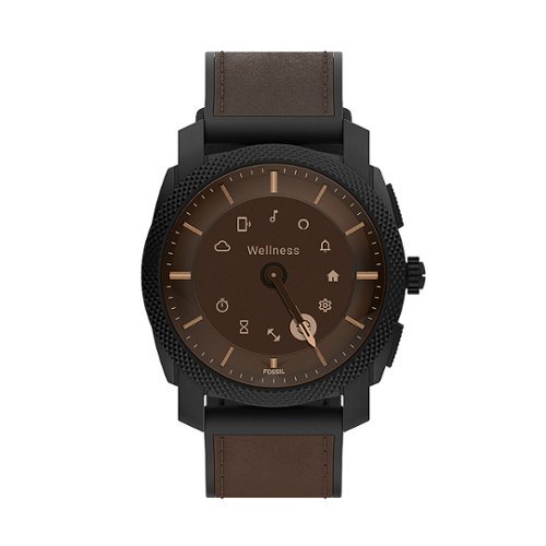 Fossil Machine Gen 6 Hybrid Smartwatch Dark Brown Leather - Brown, Black SHOP ONLINE