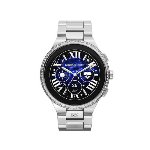 Michael Kors - Gen 6 Camille Stainless Steel Smartwatch - Silver