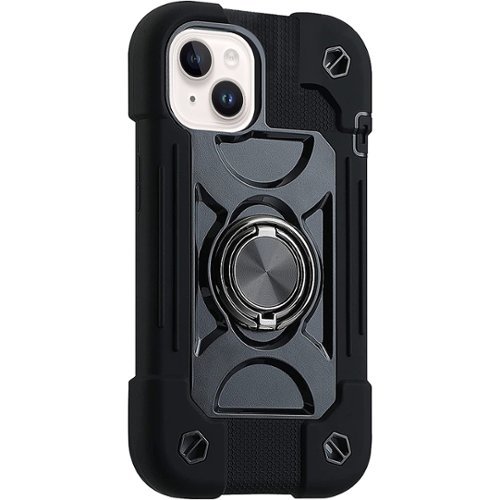 SaharaCase - DualShock Case for Apple iPhone 14 Plus - Black