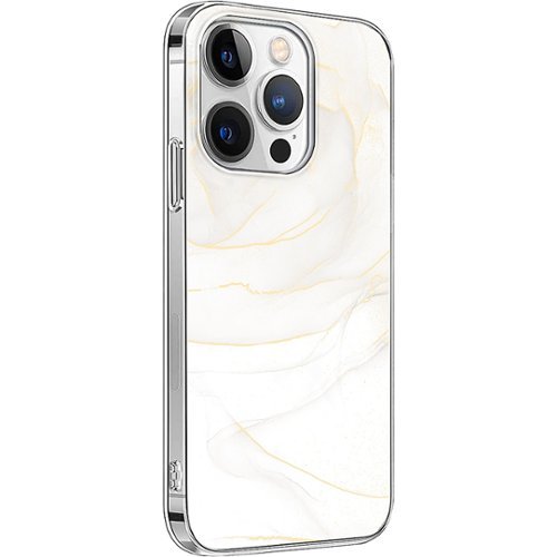 

SaharaCase - Marble Series Case for Apple iPhone 14 Pro Max - White Marble