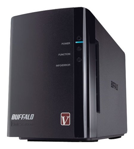  Buffalo Technology - LinkStation Pro Duo 2-Drive Network Storage - Black