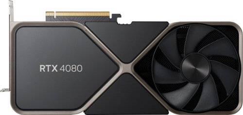 NVIDIA - GeForce RTX 4080 16GB GDDR6X Graphics Card - Titanium/Black