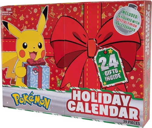 Jazwares Pokemon Battle Figure Holiday Calendar WORLDWIDE DELIVERY