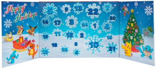 Jazwares Pokemon Battle Figure Holiday Calendar GLOBAL SHIPPING