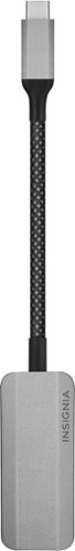 Insignia™ USB-C to Ethernet Adapter - Black WORLDWIDE DELIVERY