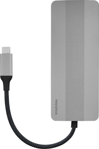 Insignia™ 7-Port USB-C Hub - Gray WHERE TO BUY