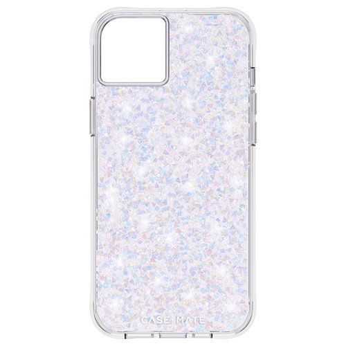 Case-Mate - Antimicrobial Hardshell Case with MagSafe for Apple iPhone 14 Plus - Twinkle Diamond