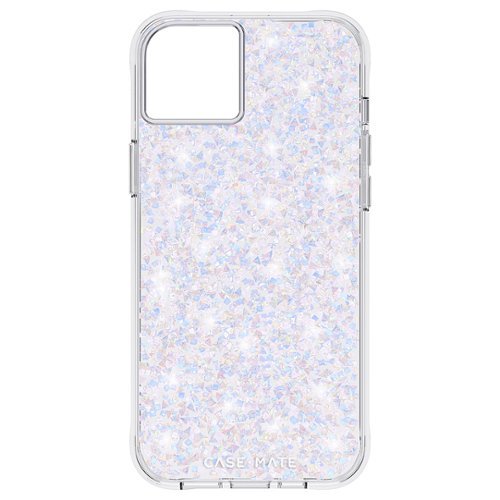 

Case-Mate - Antimicrobial Hardshell Case with MagSafe for Apple iPhone 14 Plus - Twinkle Diamond