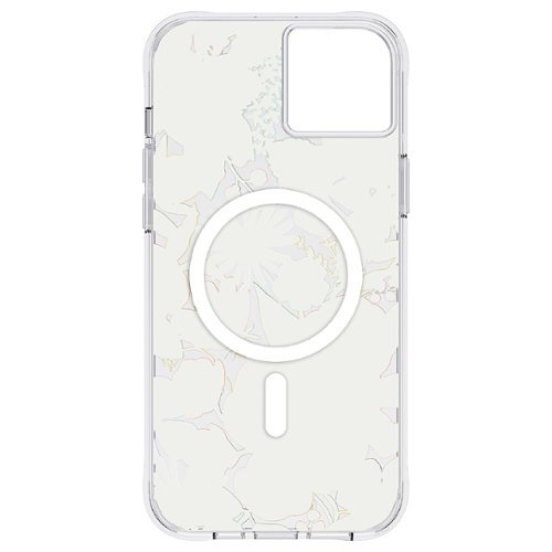 Rifle Paper Antimicrobial Hardshell Case with MagSafe for Apple iPhone 14 Plus - Garden Party Blush WORLDWIDE DELIVERY